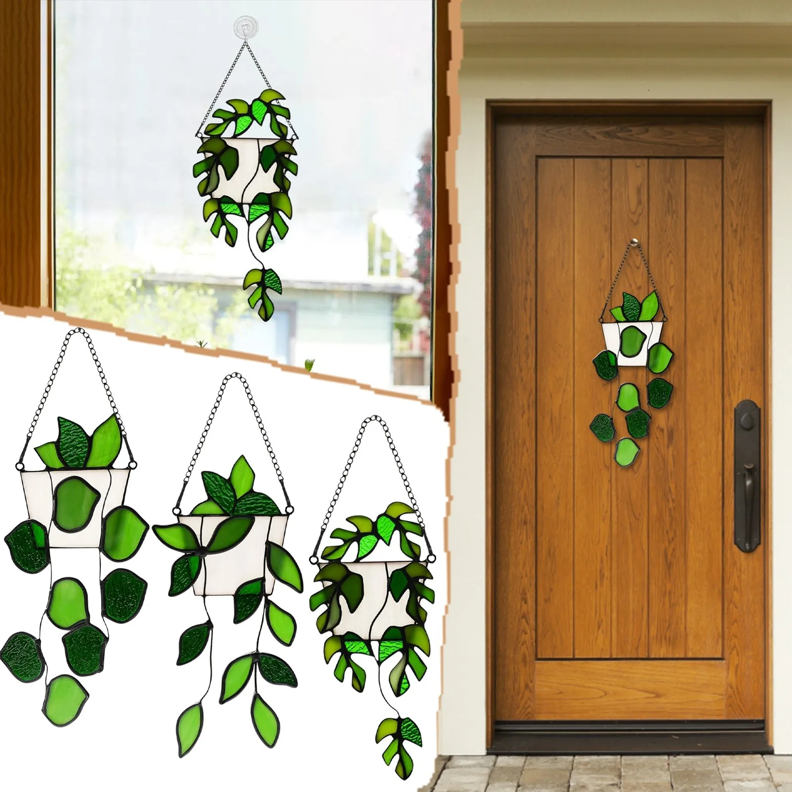 New Plant Parent - 인공 식물 장식 수제 녹색 가짜