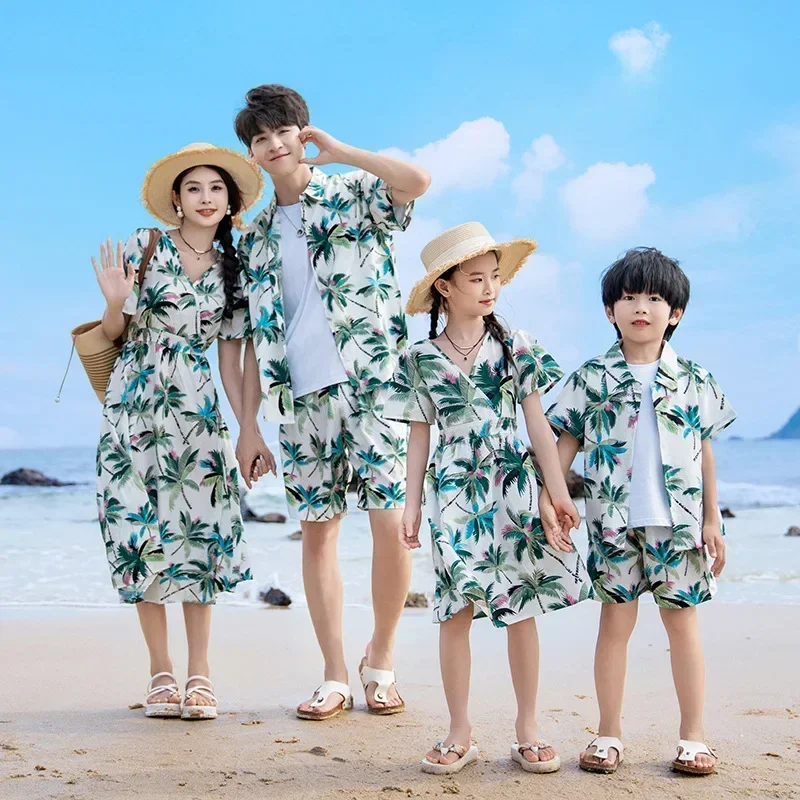 Plant Parental - 휴가 커플룩 부모-자녀 의류, 엄마 딸
