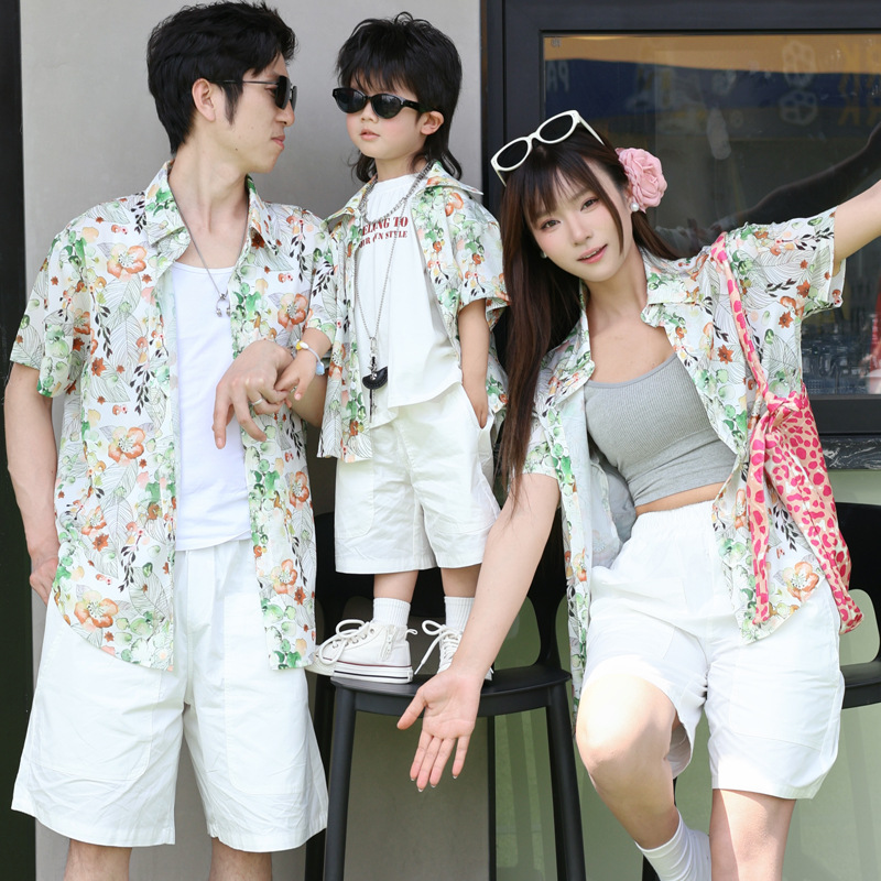 홀리데이 룩 부모-자식 꽃무늬 셔츠 온 가족 휴가 의류 - Plant Parent Clothing 리뷰 및 가격