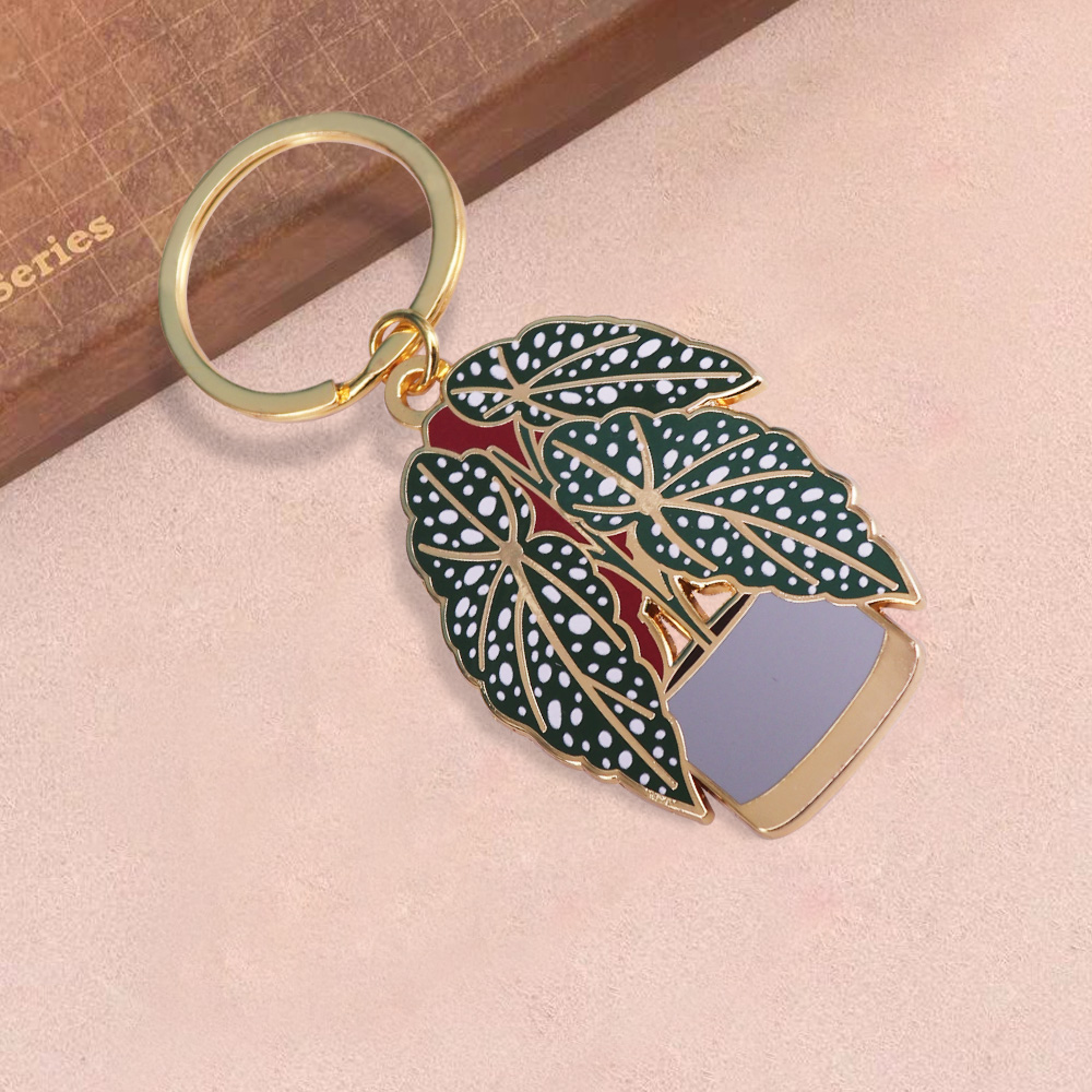 베고니아 식물 KeyFob 귀여운 화분 키체인 - Monstera Thai Constellation 리뷰 및 가격