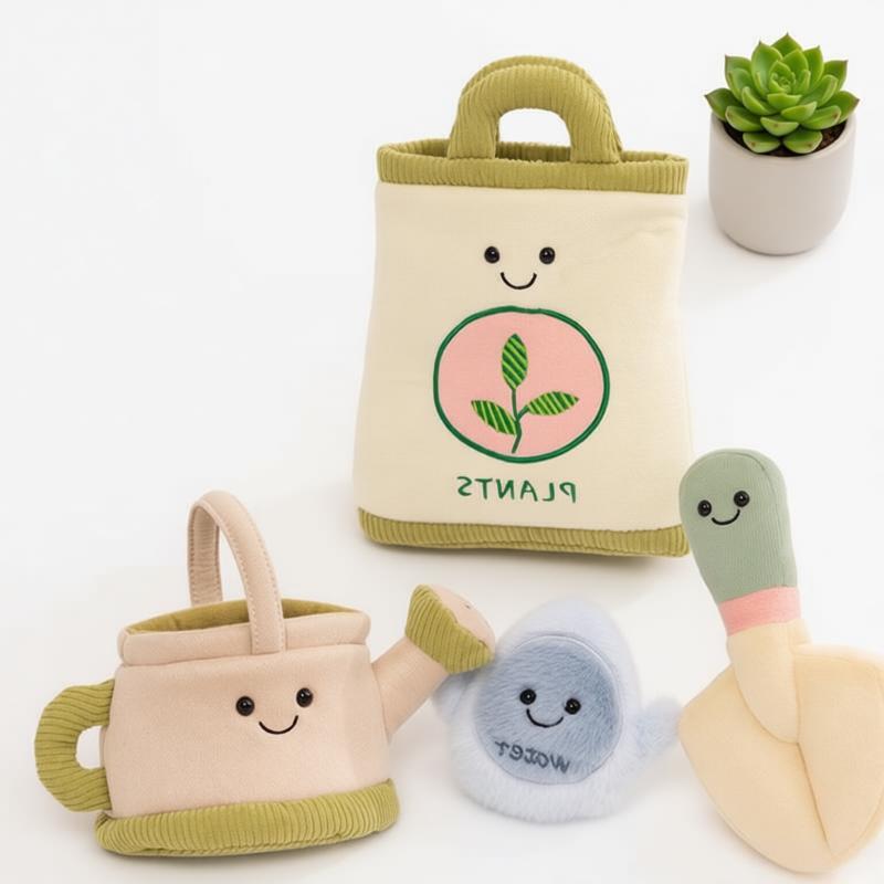 정원 가꾸기 플러시 장난감 식물 가방 드롭 삽 물뿌리개 - Plant Parental 리뷰 및 가격