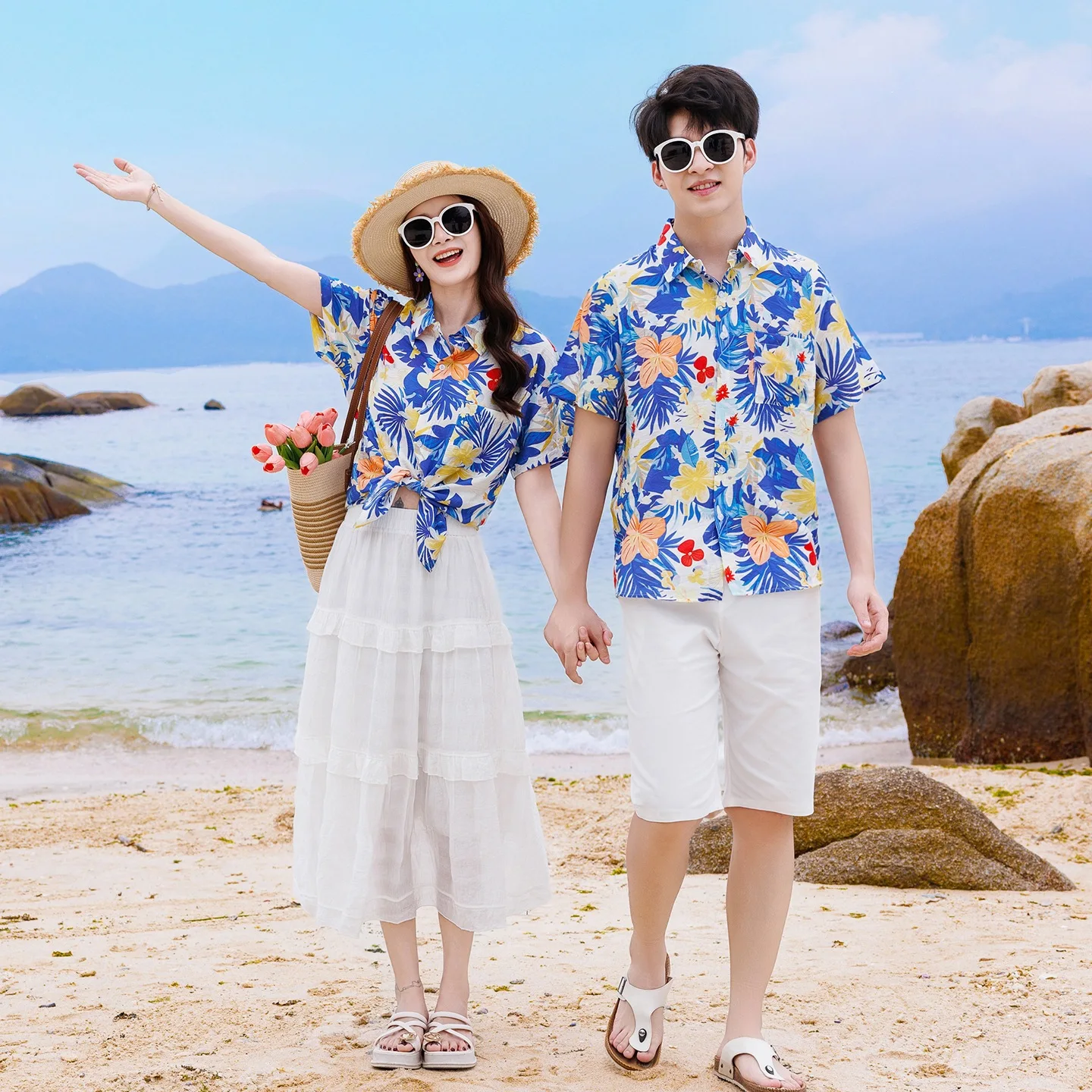 휴가 가족 커플룩 세트 엄마 딸 셔츠 스커트 캐주얼 아 - Plant Parental 리뷰 및 가격