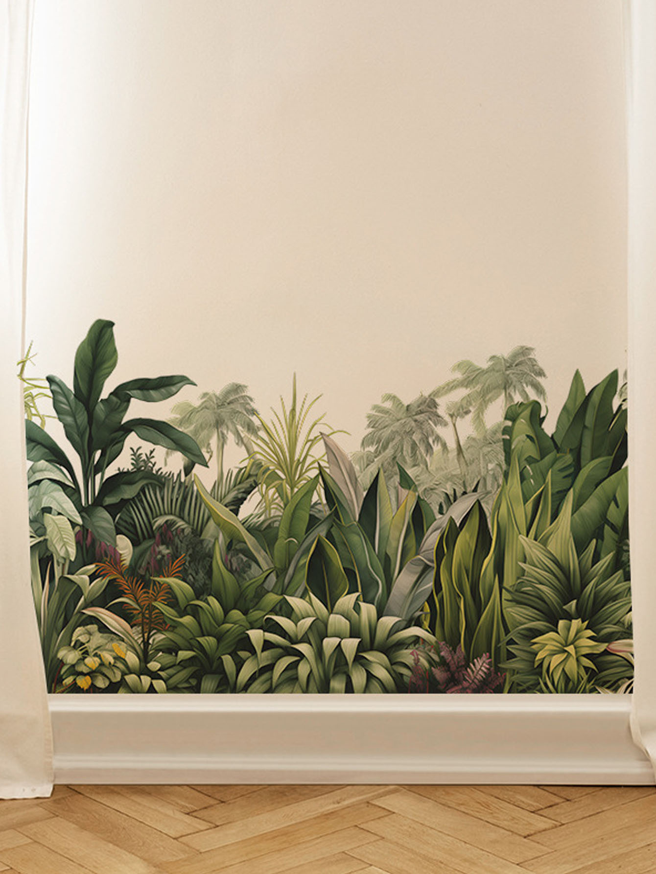 열대 녹색 식물 벽 스티커 2개, 녹색 잎 벽 데칼 붙 - Monstera Thai Constellation 리뷰 및 가격