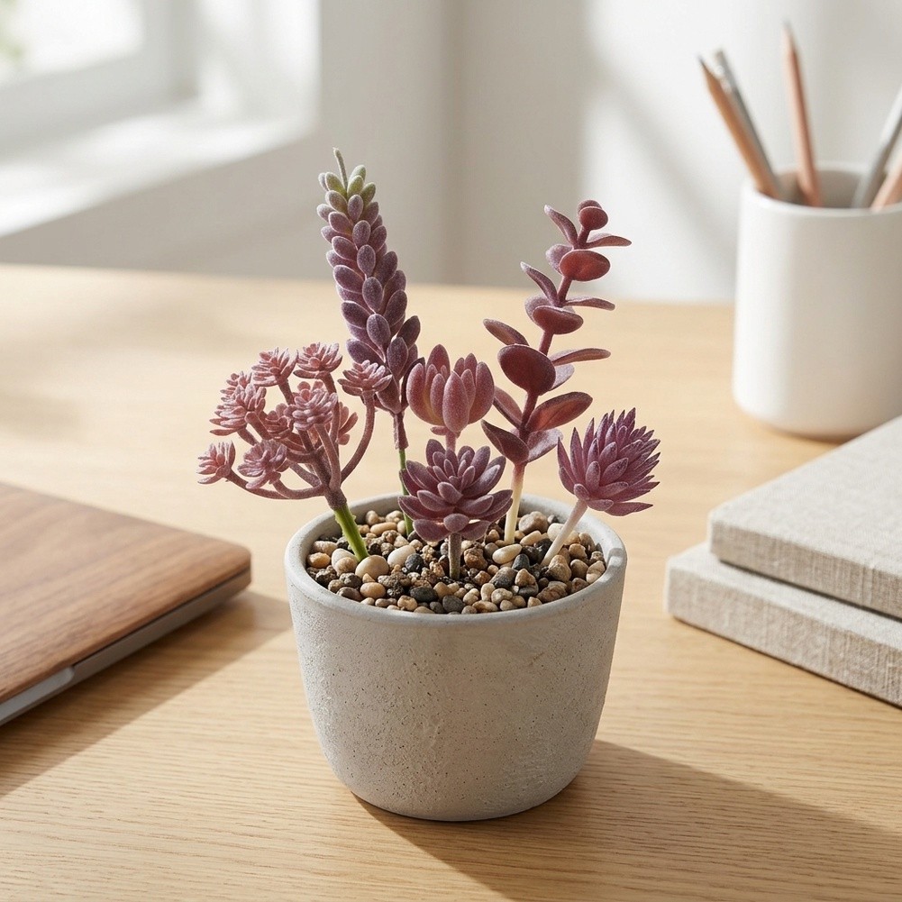 미니 분재 인조 다육식물 장식 세트, 가정 사무실 책상 - Succulent Arrangement Mini 리뷰 및 가격